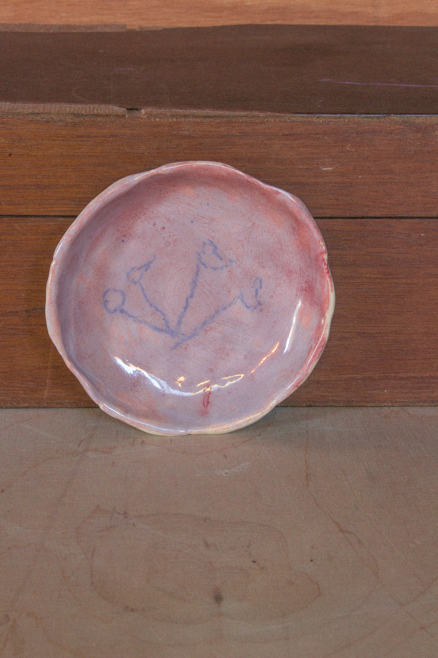 Small Lilac Plate