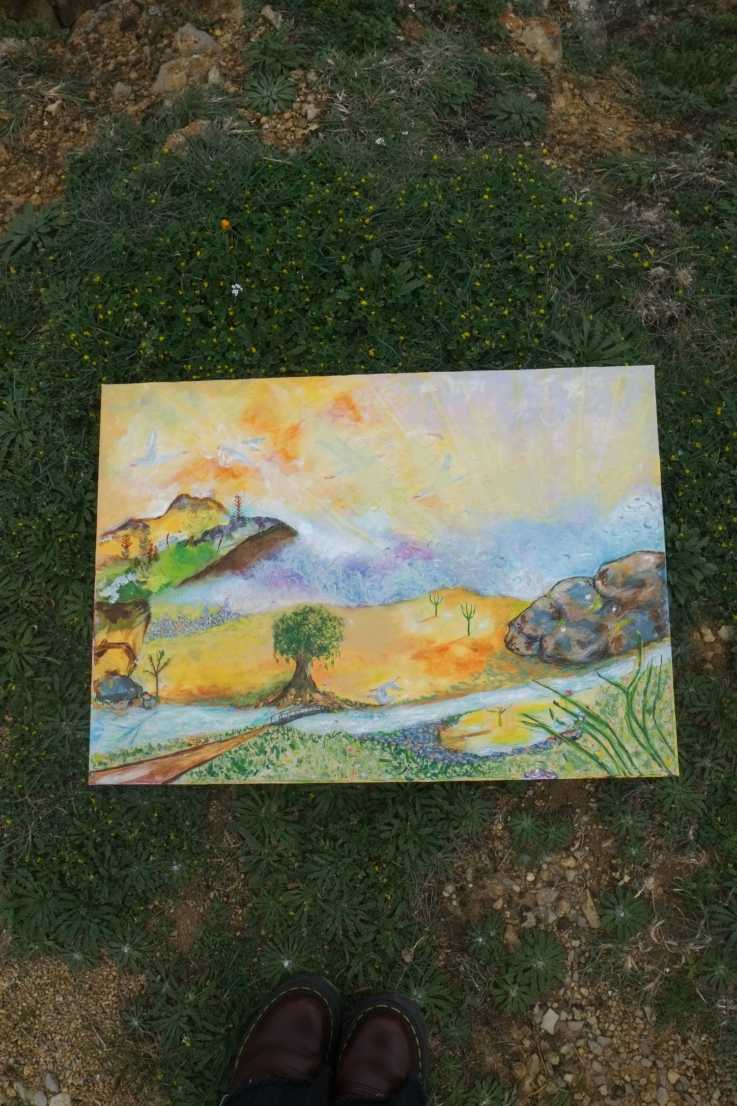 Inspired by the poem Wild Geese, Mary Oliver